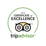 TripAdvisor Certificate of Excellance 2016